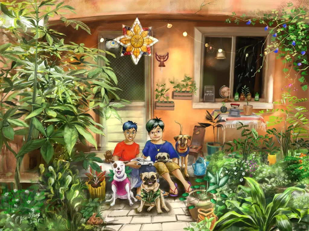 Our Sweet Home in QC, Manila （マニラ・ケソン市のわが家）
