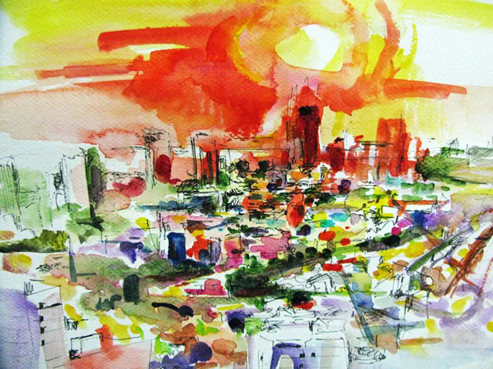 Sunset in Makati – Philippines （フィリピン・マカティの夕暮れ）