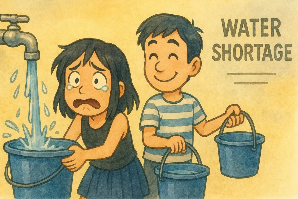断水・給水制限を生き抜く知恵の画像