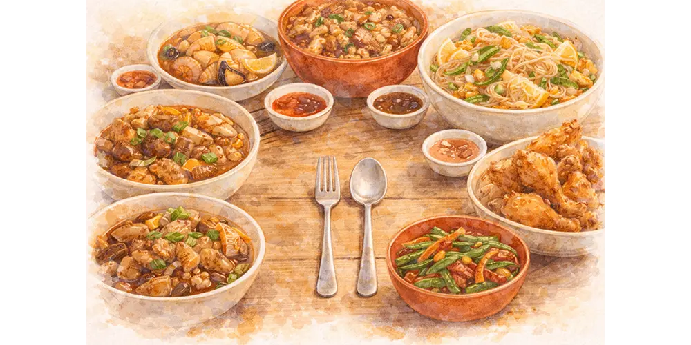 フィリピンでは滅多にフォークは使わない。スプーンとフォークでなんでも食べます。