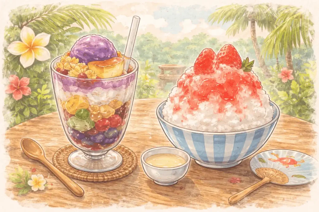 The Origins of Halo-Halo: Is Japanese Kakigori Really Its Ancestor?