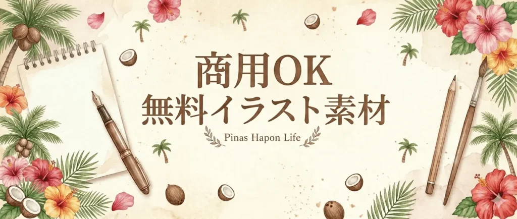商用OK! フィリピン無料イラスト素材