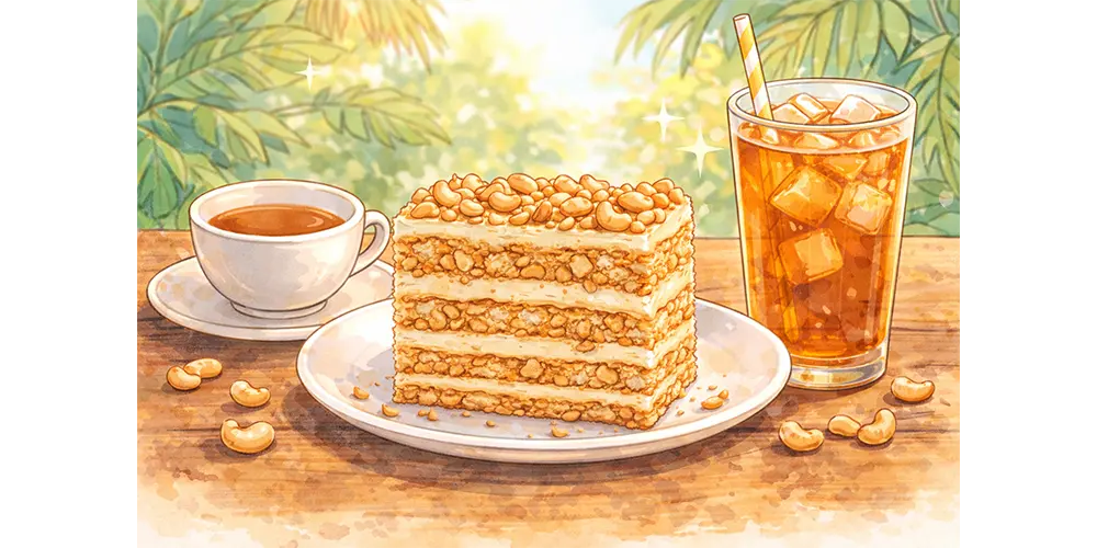 What is Sans Rival? A Traditional Filipino Cashew Meringue Cake