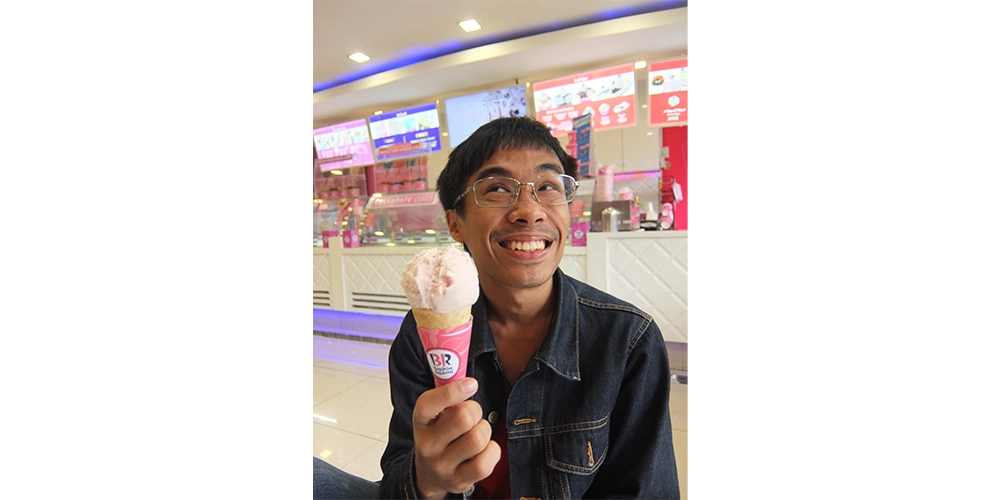 その日の夜、きちんと３１アイスクリームにいってたべてきました。