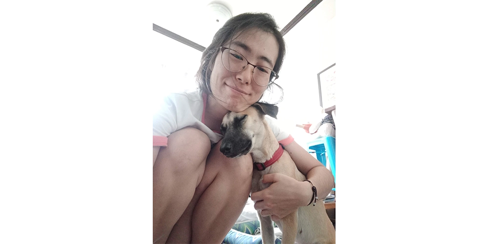 病気も落ち着き、体が急激に大きくなったアンバー。