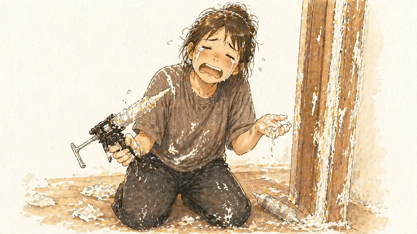 新しいドアを守れ！勝手口にキャノピーを作ってもらった話【後編】