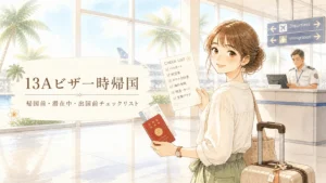 フィリピン13Aビザ保持者が一時帰国でやること【帰国前・滞在中・出国前チェックリスト】