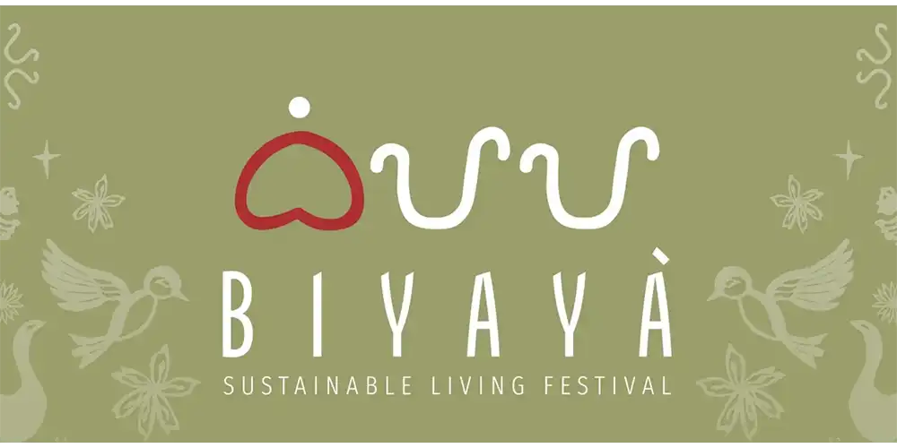BIYAYA Sustainable Living Festivalのイメージ画像。