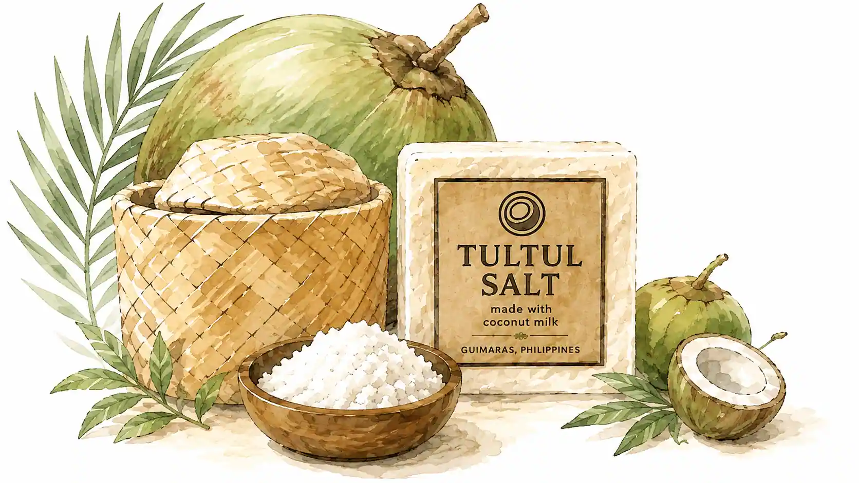 "謎の塩"Tultul——ココナツミルクで作る海塩、食べてみたら意外な味だった
